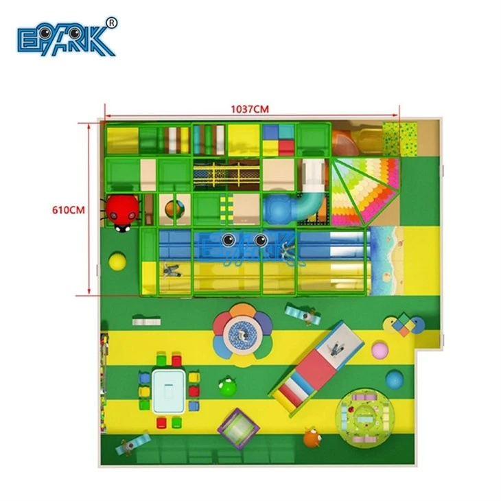 Children Soft Playground Trampoline Indoor