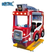 Permainan Ayunan Gentian Kaca 4 Tempat Duduk Trak Bomba