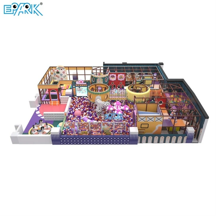 258㎡ Custom Indoor Playground Equipment for FEC high quality