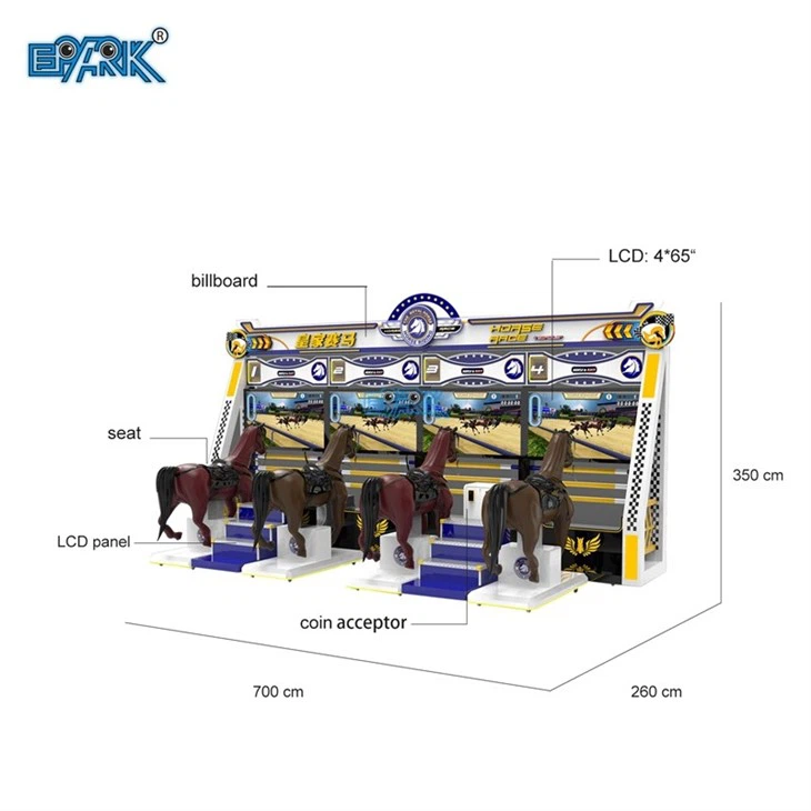 Royal 4 Horse Race Arcade Amusement Machine