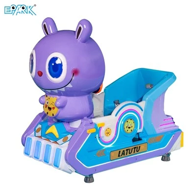 Latutu MP5 Cartoon Rabbit Kiddie Ride Mesin Buaian Kanak-kanak Kendalikan Syiling Untuk Taman Permainan Dalaman