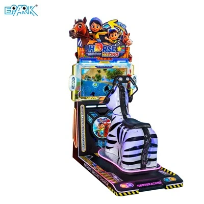 Mesin Phantom Horse Kiddy Ride Skrin 32 Inci Pelumba Arked