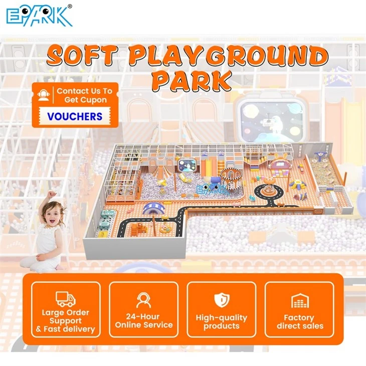 Whimsical Candy-Color Indoor Playground For Global Buyers factory